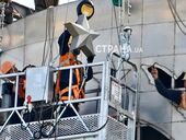 Последней сняли звезду. Появилось видео окончательного демонтажа советской символики с Родины-матери