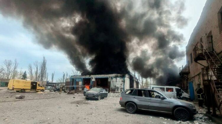 Наслідки удару по Кривому Розі