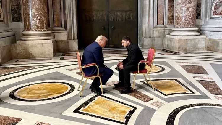 Трамп і зелений у Ватикані. Фото Білого дому