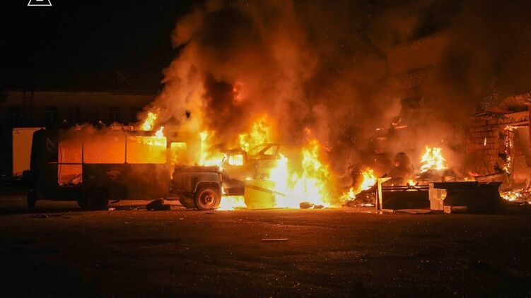 Последствия прилетов по Одессе этой ночью