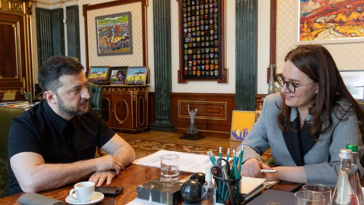 Президент выдвигает на премьера Юлию Свириденко. Фото: president.gov.ua