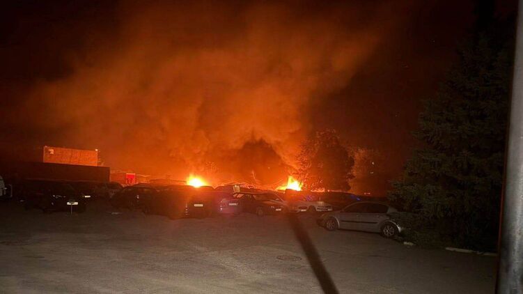 Наслідки нічного удару по Запоріжжю