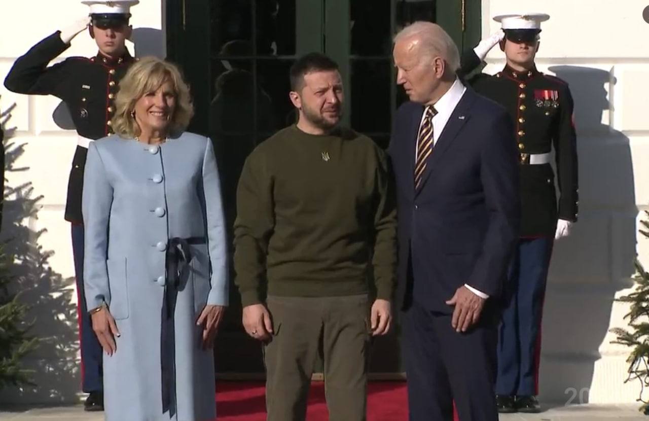 Зеленский прибыл в Белый дом