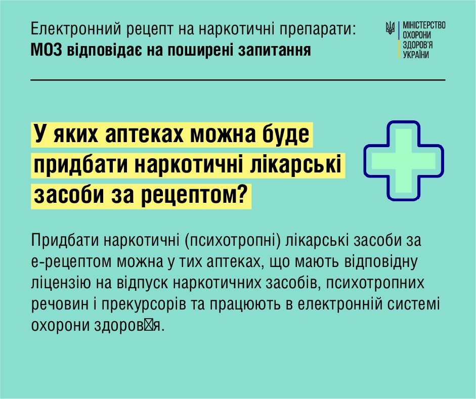 В каких аптеках будут отпускать наркотические лекарства по е-рецепту