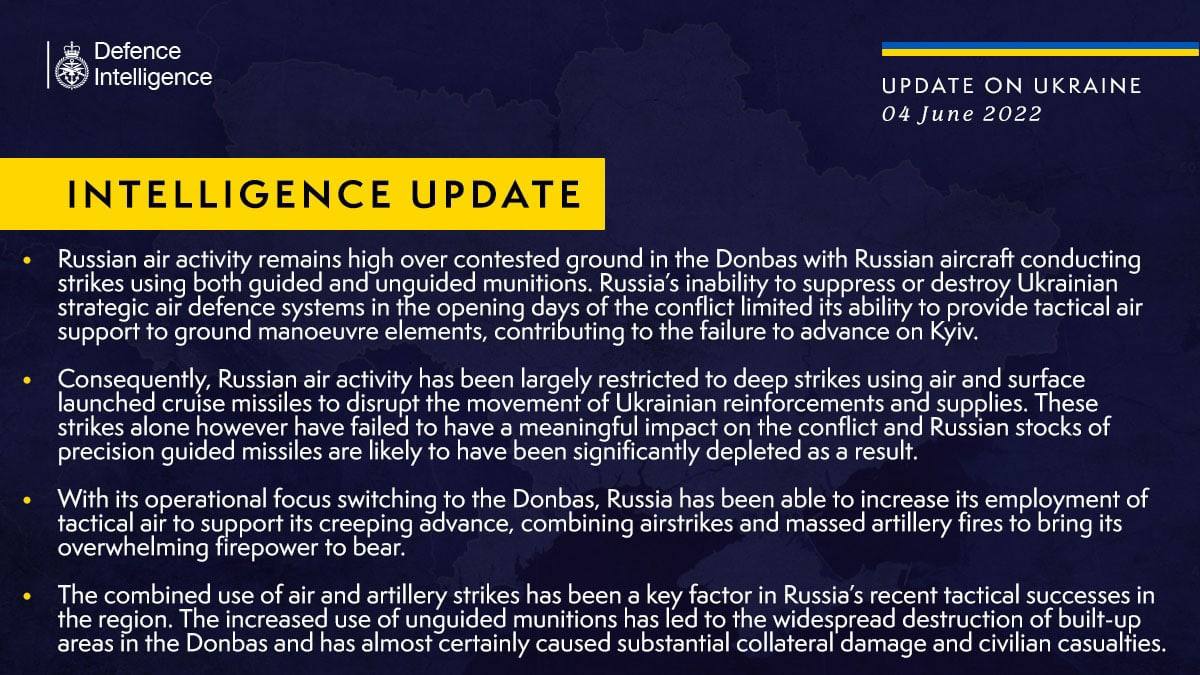 Британская разведка 4 июня