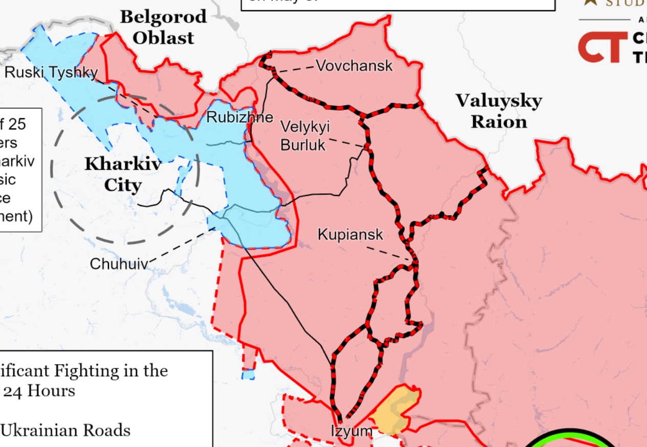 Институт изучения войны - анализ фронта в Украине