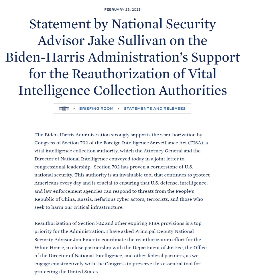 Скріншот із сайту Білого дому