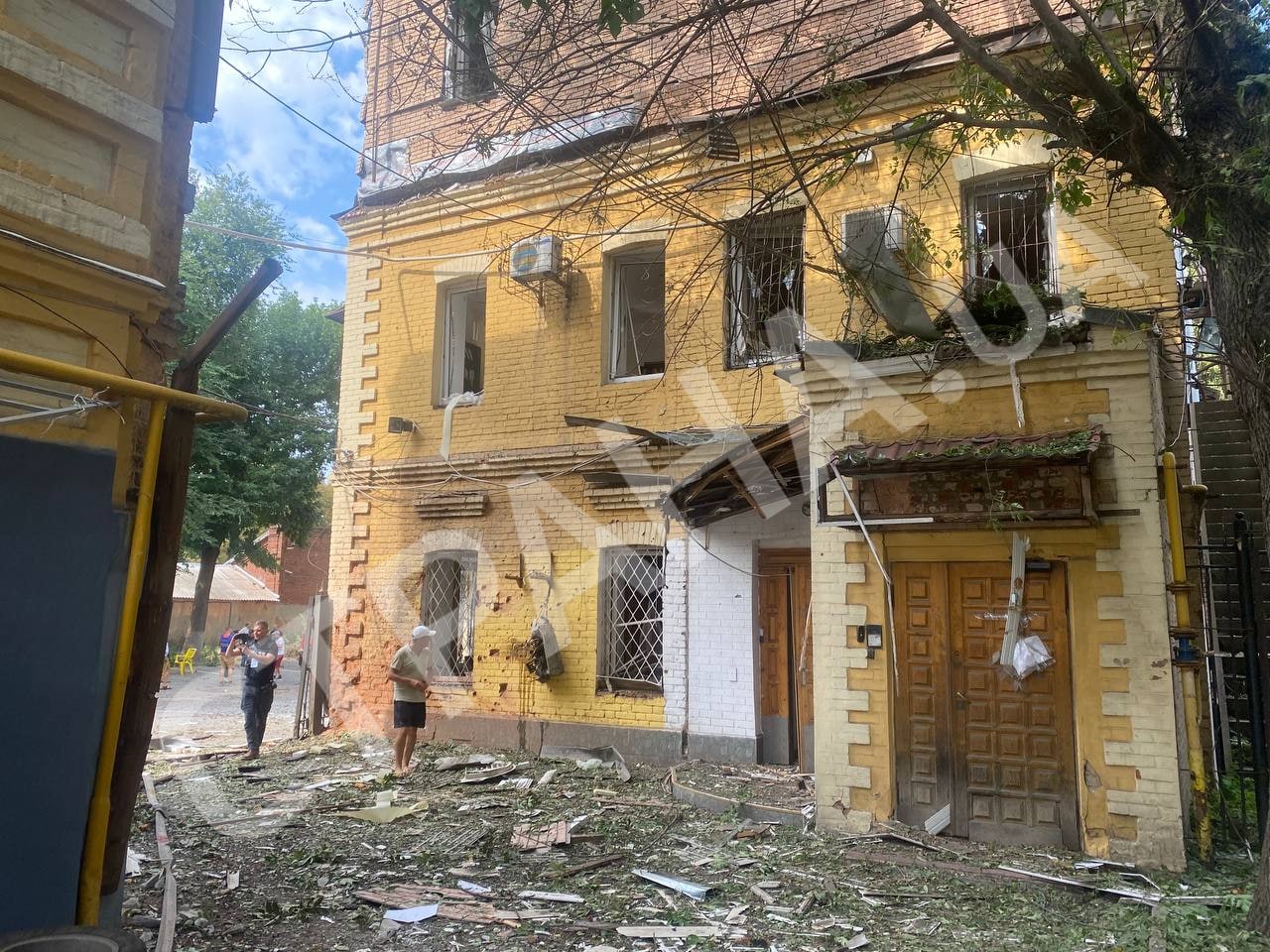 Обстрел Харькова 30 августа