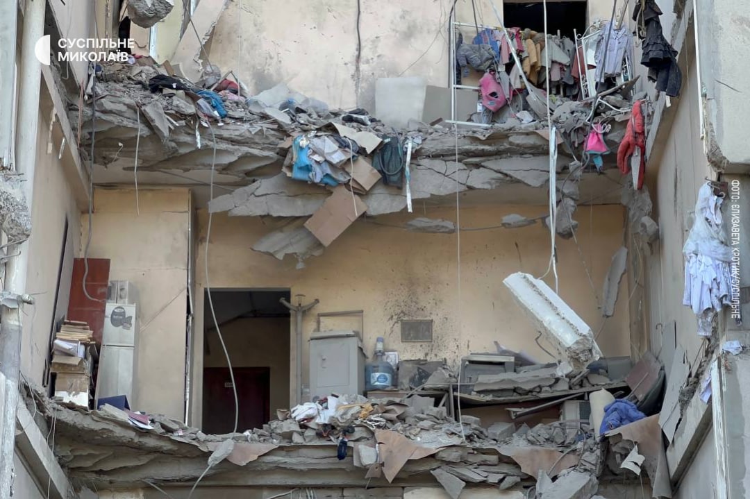 Обстрел Николаева 14 сентября