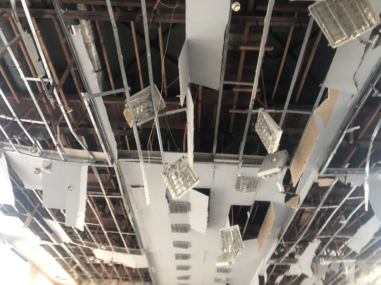 Обстрел горсовета Донецка 16 октября