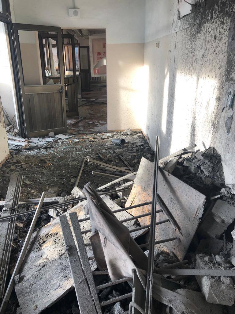 Последствия удара по Херсону, фото 1