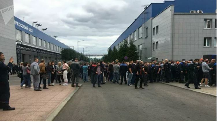 Забастовка на Белазе