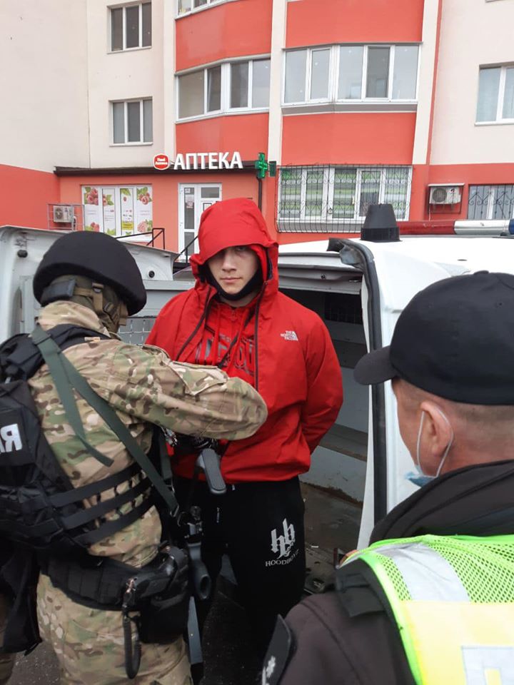 стрельба в Броварах - задержанный