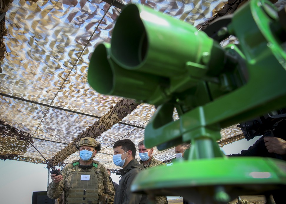 Владимир Зеленский в камуфляже