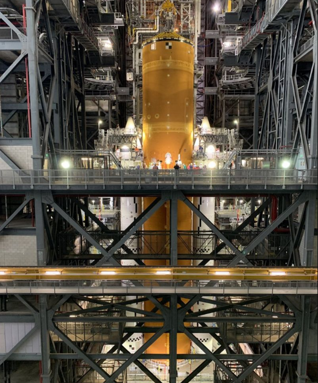 Фото: запустить эту ракету в первый полет NASA планирует уже в этом году