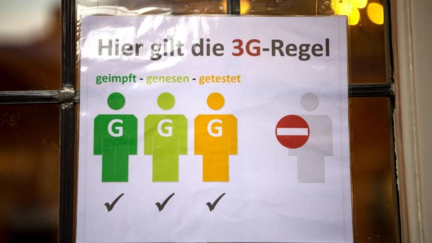 На картинке изображено&nbsp;"правило 3G". Источник: shz.de