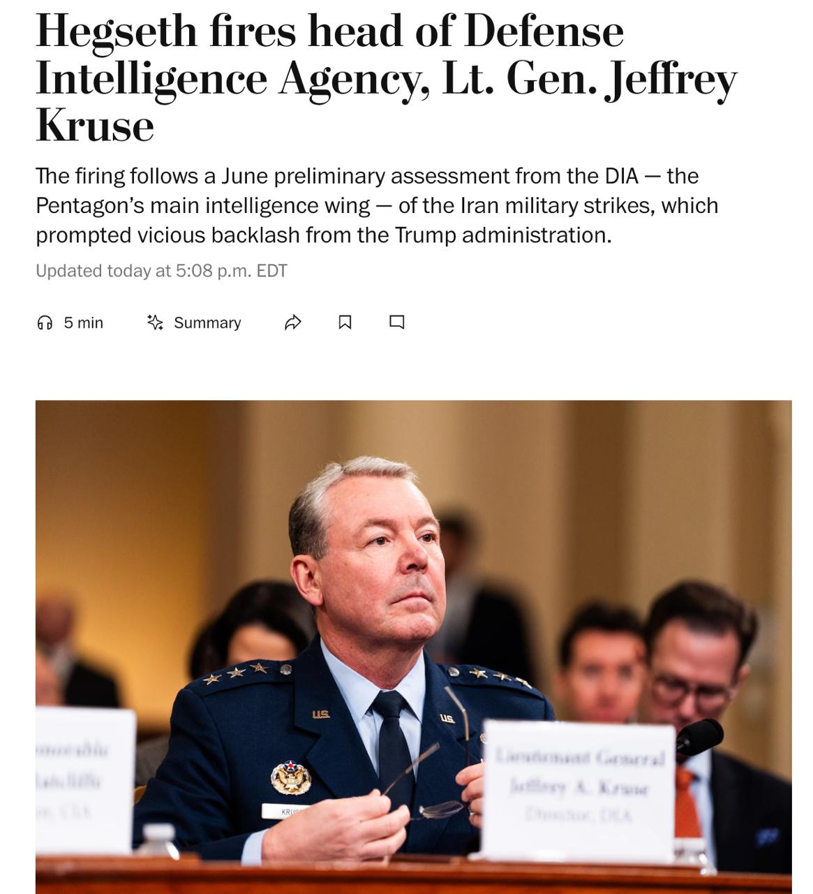 Снимок заголовка на washingtonpost.com