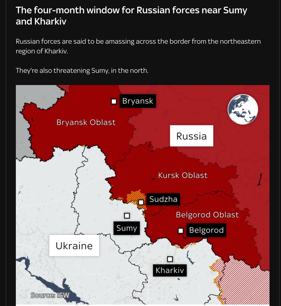 Снимок заголовка на sky.com/skynews