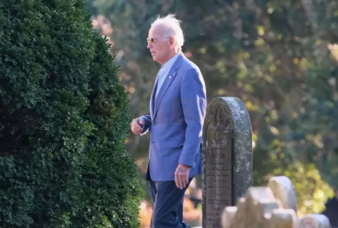 Фото Джо Байдена после лечения рака. Источник - Телеграм