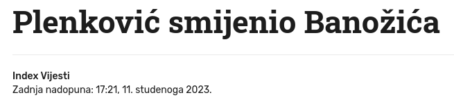 Снимок заголовка в Index