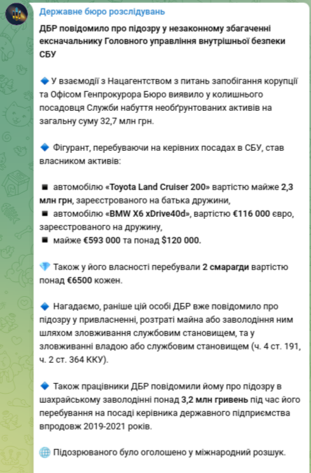 Снимок сообщения в Телеграм