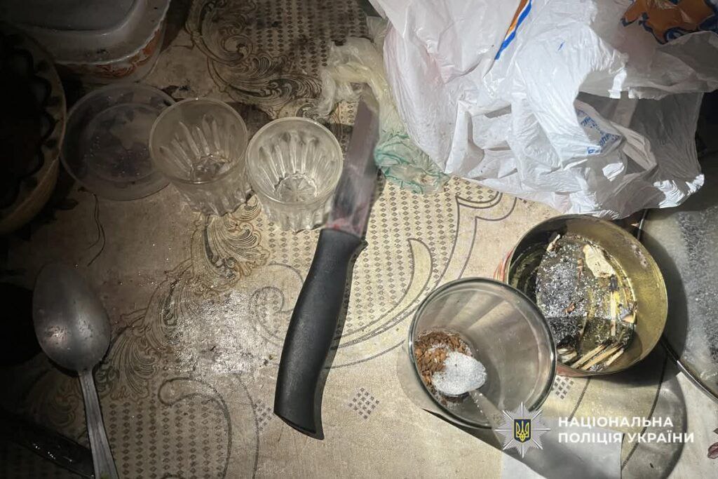 Фото орудия убийства. Источник - Полиция Украины